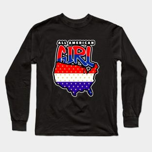 FOURTH Of July United States Long Sleeve T-Shirt